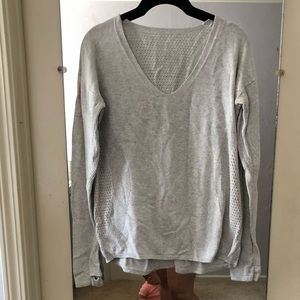 Grey Lululemon sweater